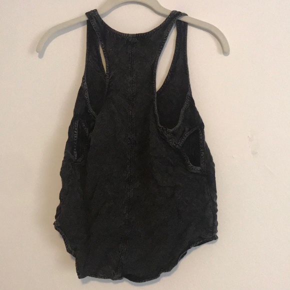 Charcoal black tank top - Picture 2 of 2